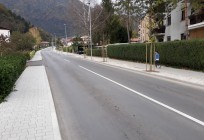 Ureditev Gregorčičeve ulice v Tolminu 2018